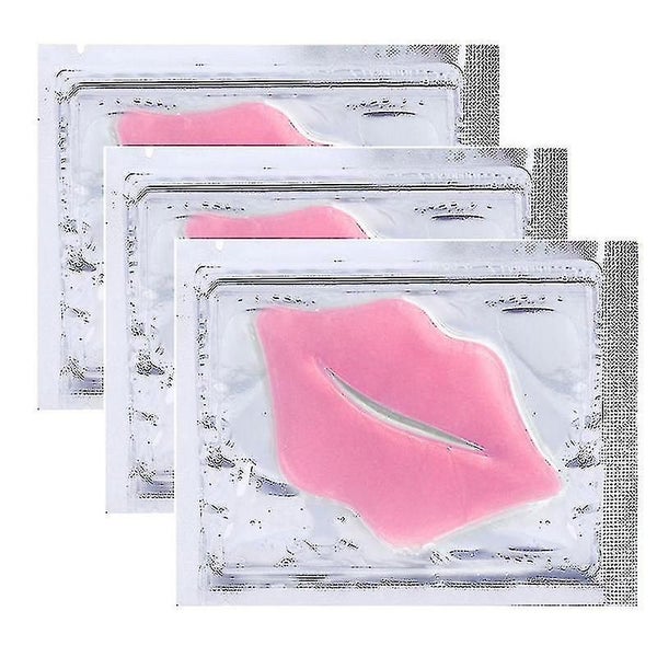 10pcs Beauty Super Lip Plumper Pink Crystal Collagen Lip Mask Patches Moisture E Carousel 1