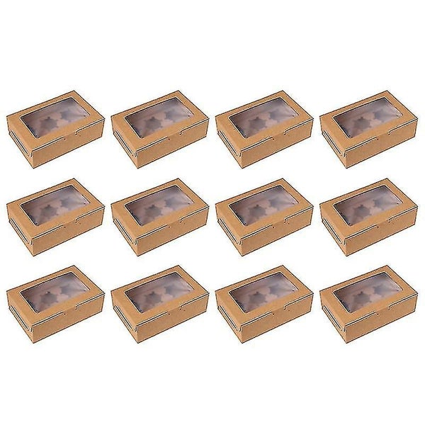 20pcs Cupcake Packing Box Carousel 1