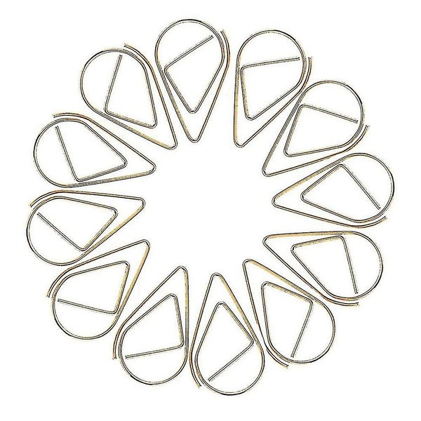 100pcs Paper Clips , Durable & Rust Resistant Paper Clips,gold Carousel 1