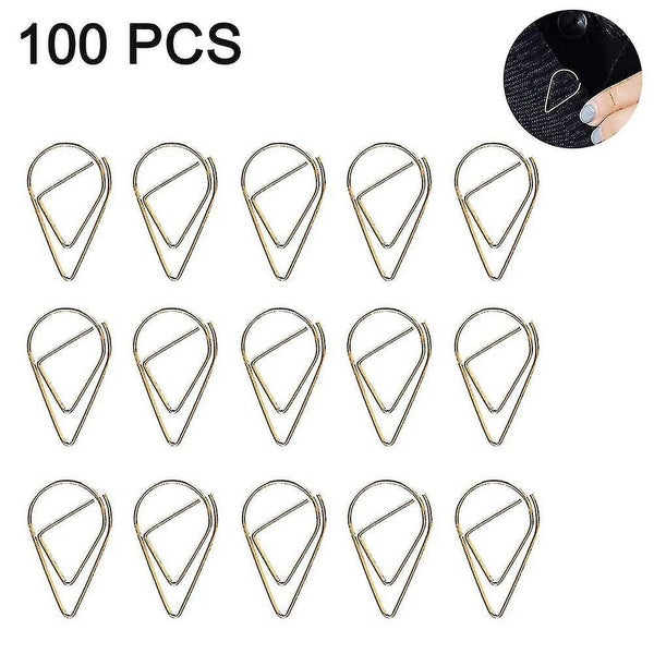 100pcs Paper Clips , Durable & Rust Resistant Paper Clips,gold Carousel 2
