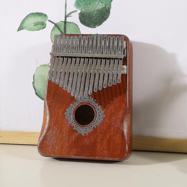 17 Keys Kalimba Thumb Piano With Tuning Hammer And Beginner's Guide Carousel 2