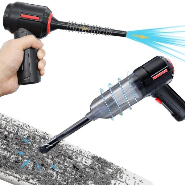 3 In 1 Vacuum Cleaner, Compressed Air Dust Collector Blower, Portable Handheld C Carousel 1