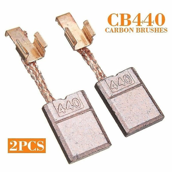 2pcs Carbon Brushes Motor Carbons For Makita Cb-440 Dtd146 Carousel 1