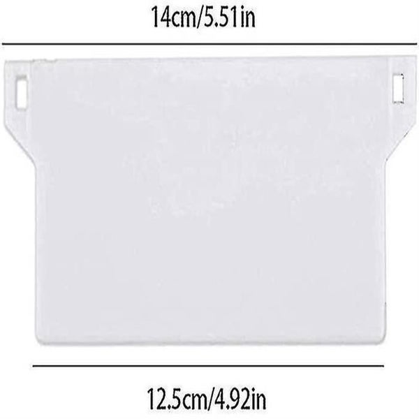 10 Pack Blind Weight Plate Weight Vertical Blind Blind Vertical Slat 127mm White Carousel 2