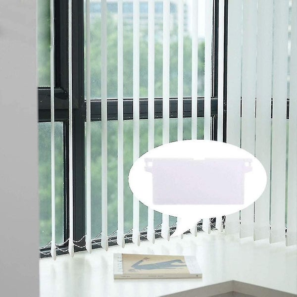 10 Pack Blind Weight Plate Weight Vertical Blind Blind Vertical Slat 127mm White Carousel 5