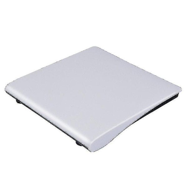 (white) For Pc Laptop Slim External Usb 3.0 Dvd Rw Cd Writer Drive Burner Reader Carousel 1