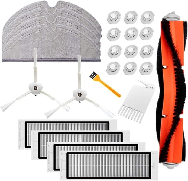 18 Vacuum Spare Parts Robot Vacuum Cleaner Parts Replacement Kit Xiaomi Robo2 S5 Carousel 2