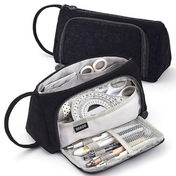 3 Compartment Pencil Case, Large Capacity Pencil Case, Large Pencil Case, Statio Carousel 1