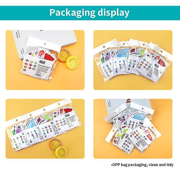 10 Pcs Anti-slip Stickers Bathtub Stickers Sea Animals Shape For Kids Carousel 5