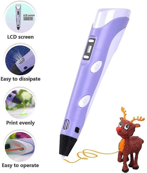 3d Printing Pen - 1.75mm Abs And Pla Compatible 3d Printing Pen Carousel 1