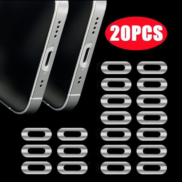 10/20PCS Universal Charging Port Protective Stickers For Android IOS Carousel 2