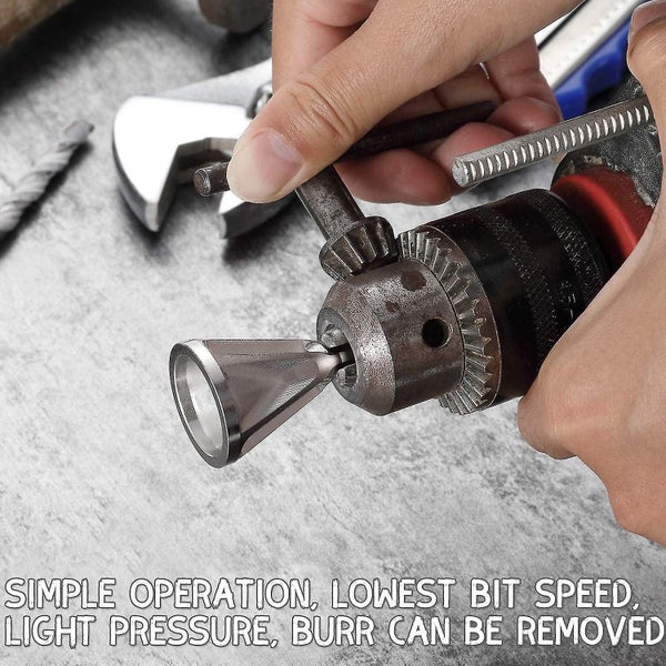 2 Pcs External Deburring Chamfer Tool - Remove Stainless Steel Burr, Deburring E Carousel 1