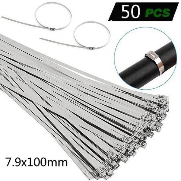 304 White Steel Self-locking Metal Marine Stainless Steel Cable Tie Binding And Carousel 1