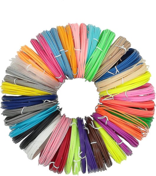 3d Printing Pen Pla Filament 1.75mm,30 Colorseach Color 10 Feet Carousel 1