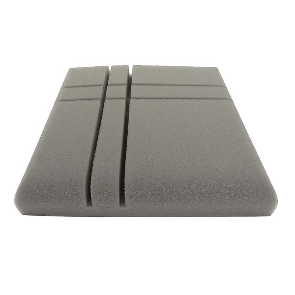 12pcs Fiber Acoustic Panels High Density Acoustic Treatment Foam Cross-line Soun Carousel 1