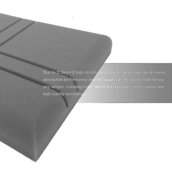 12pcs Fiber Acoustic Panels High Density Acoustic Treatment Foam Cross-line Soun Carousel 5