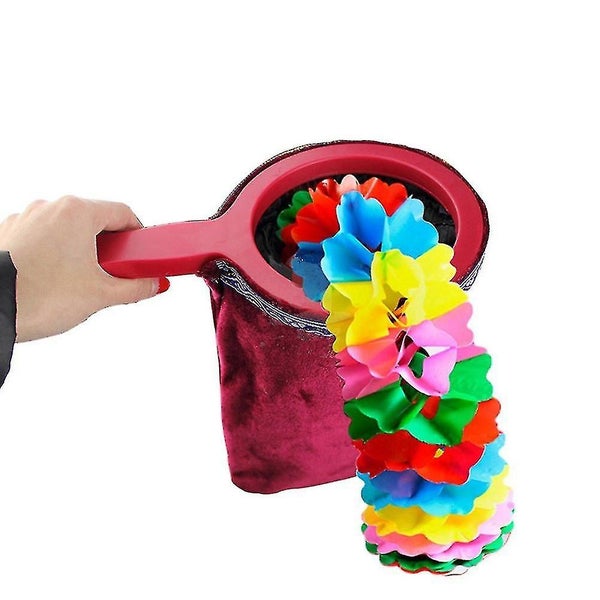 1 Pcs Magic Change Bag Twisting Handle Make Things Appear Disappear Magic Trick Carousel 1