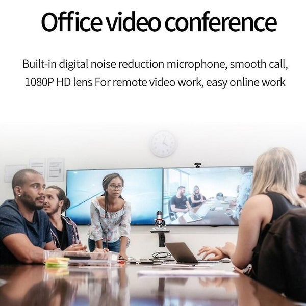 1080p Webcam With Microphone, Drive-free Usb Hd Web Camera For Pc/mac Carousel 2