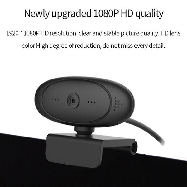 1080p Webcam With Microphone, Drive-free Usb Hd Web Camera For Pc/mac Carousel 4
