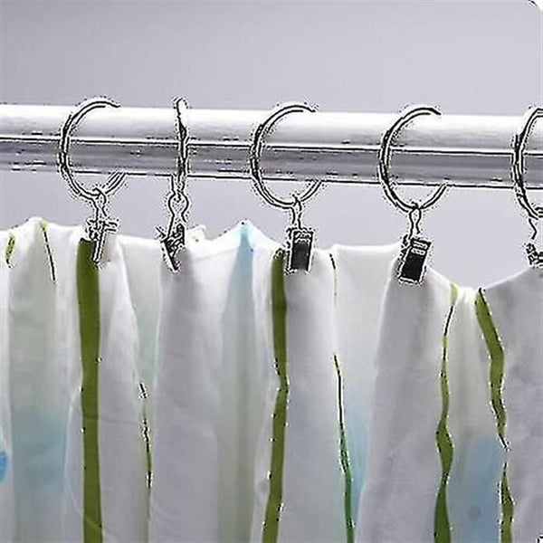 30 Pcs. 35mm Diameter Multipurpose Curtain Clip Curtain Rod Curtain Rings Curtai Carousel 1