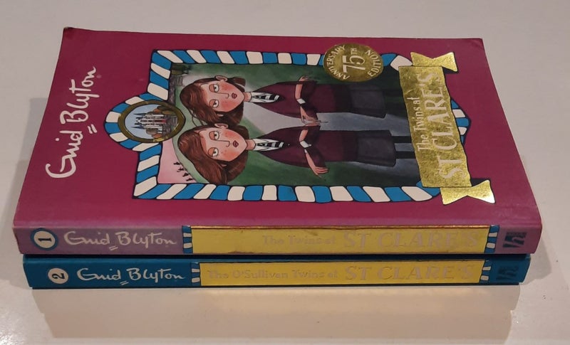 Enid Blyton Books - The Twins at St Clare's & The O'Sullivan Twins ^ Carousel 2