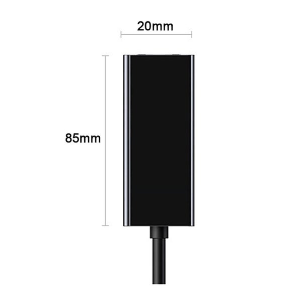 1 Pcs Usb To Ethernet Adapter Usb 3.0 Hub & 1 Pcs Usb C To Ethernet Adapter, Usb Carousel 3