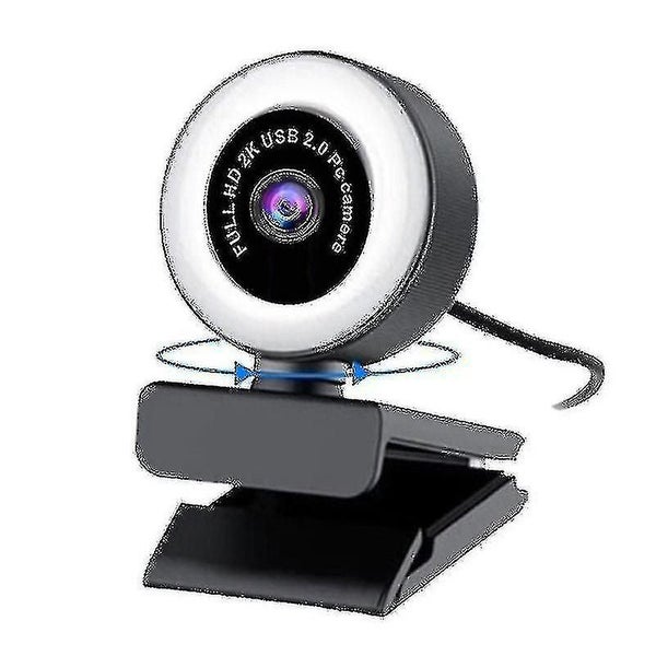5mp Hd Webcam With Microphone Led Web Camera For Computer Pc Video Recording Web Carousel 1