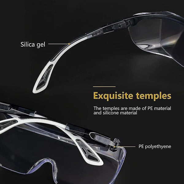 Anti Fog Safety Glasses With Adjustable Temples,safety Goggles Over Glasses Heil Carousel 5