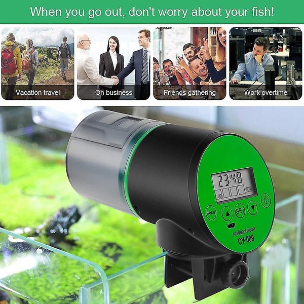 Automatic Fish Feeder - Rechargeable Timer Fish Feeder Carousel 5