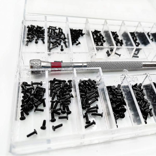 500pcs Micro Tiny Repair Screw Kit,with Screwdriver Carousel 4