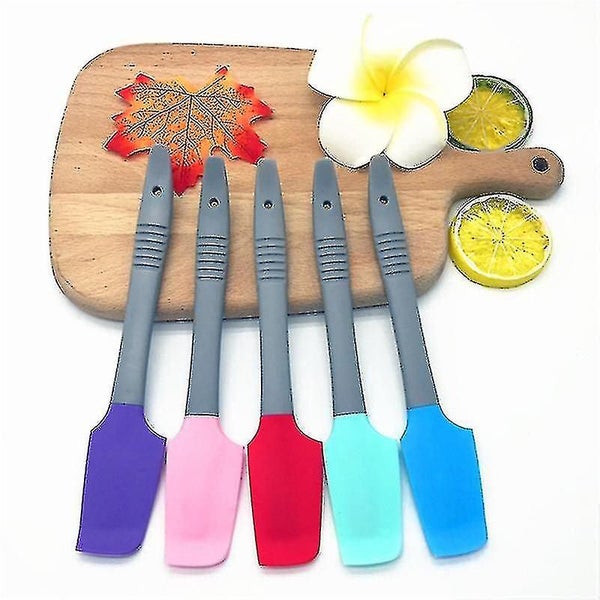 4pcs Mini Silicone Spatula Non-stick Jar Spatula Cooking Scraper Carousel 2