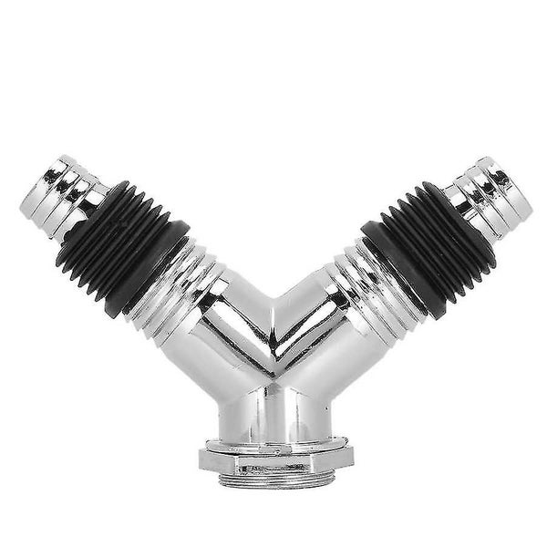 Anti Smell Y Hose Connector Floor Drain Tee Joint Adapter Drain Tool Washing Mac Carousel 1