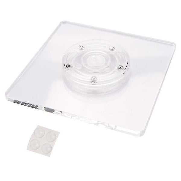 Acrylic Square Cookie Decorating Turntable Cookie Stencils Holder Cookie Sugar T Carousel 1