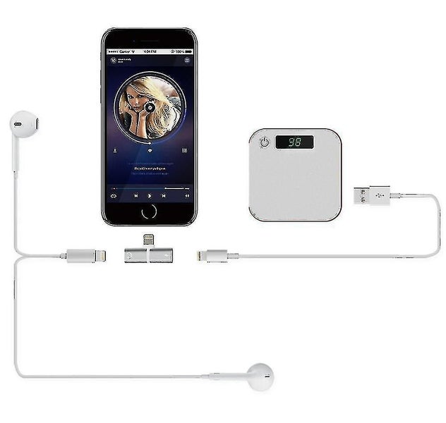 Applicable To T-type Double Female Earphone Listening To Music, Calling And Char Carousel 3