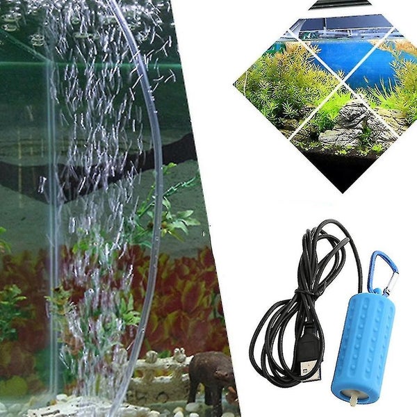 Aquarium Oxygen Pump Mute Mini Portable Usb Energey Saving Air Pump For Fish Tan Carousel 3