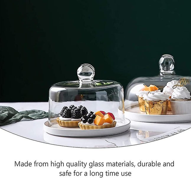 Cake Stand Made Of Glass, Heilwiy Desert Bell, Heilwiy Dessert Lid, Heilwiy Cake Carousel 2