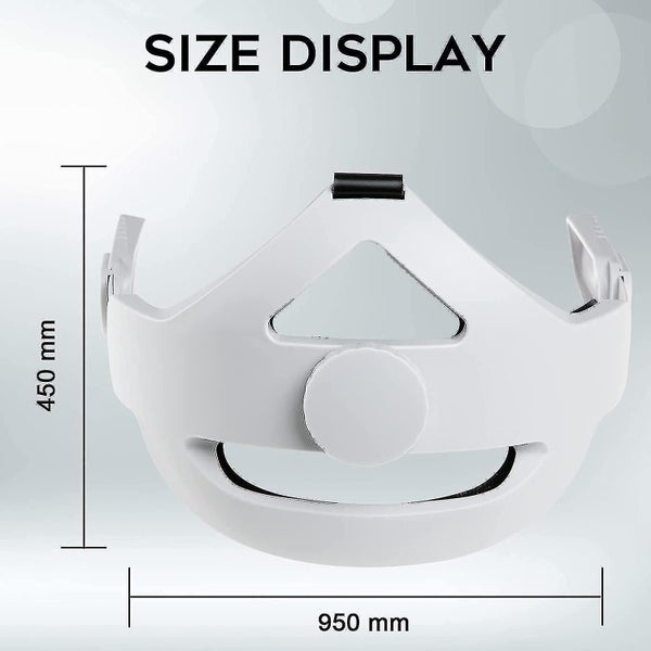 Adjustable Headband Compatible For Meta Quest 2, Oculus Quest 2 With Head Cushio Carousel 2