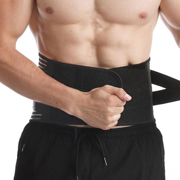 Air Mesh Back Support Belt For Men Ladies Lower Back Pain Relief, 7 Bars Support Carousel 2