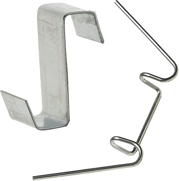 5 Glass Greenhouse Clips Stainless Steel Window Clips 5 Overlapping Spring Clips Carousel 1