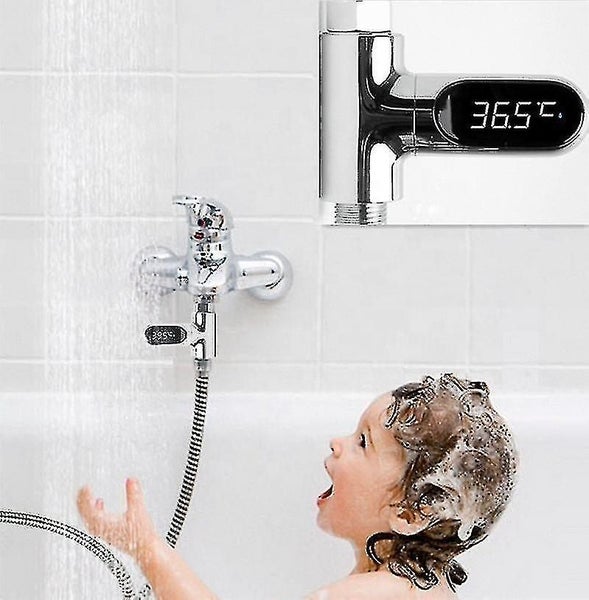 Bathroom Baby Water Thermometer Digital Led Display Shower Thermometer Carousel 2