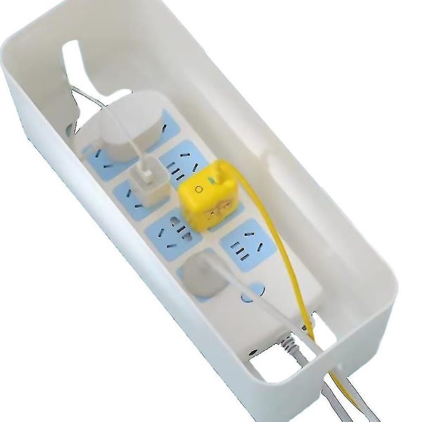 Cable Management Box Medium Cable Organizer Box For Extension Cord Power Stripe Carousel 5