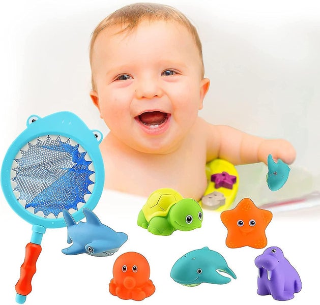 Baby Bath Toys, 6 Pcs Water Toys, Bathtub Toys Kids, Bathtub Toys Floating, Bath Carousel 5
