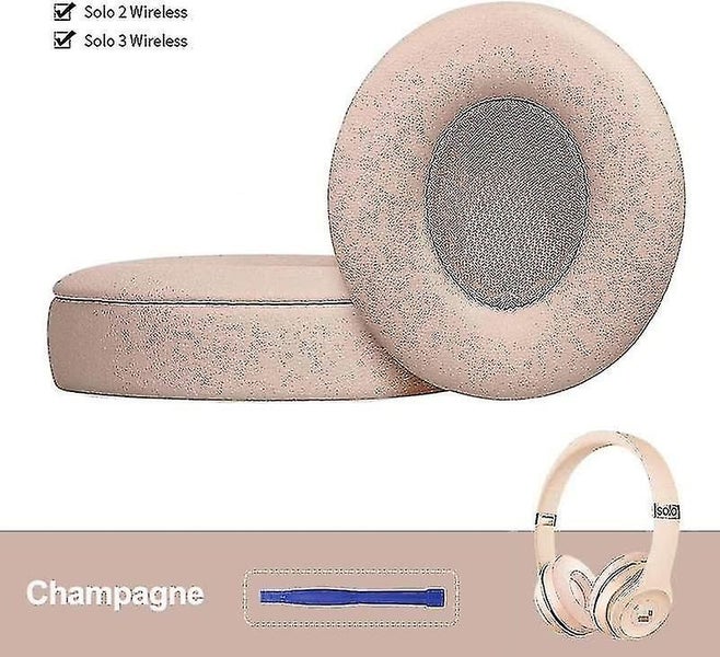 Beats Solo 3 Wireless Ear Pads Replacement, Protein Leather Memory Foam Headphon Carousel 2