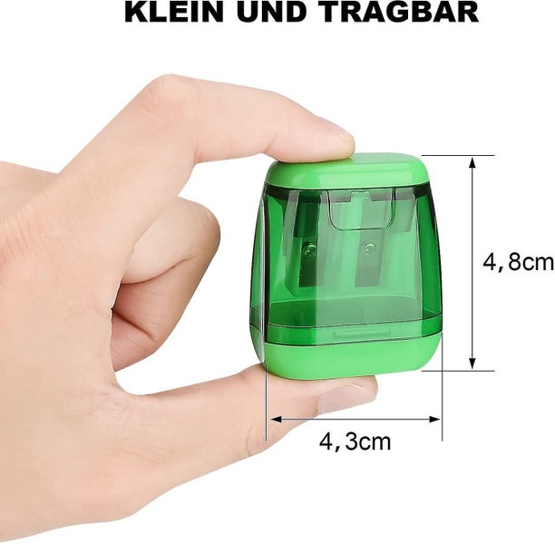 8 Pieces 4 Colors Pencil Sharpener With Case.kids Sharpener.pencil Carousel 2