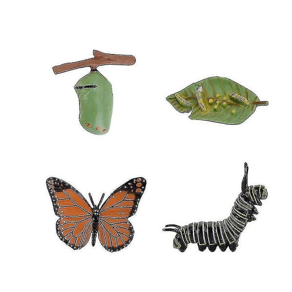 Butterfly Animals Miniature Figurines Model, Creatures Toy Figurines Set Carousel 1