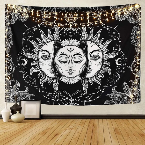 Cotton carpet, wall hanging, decorative wall cloth, daily blanket Carousel 1