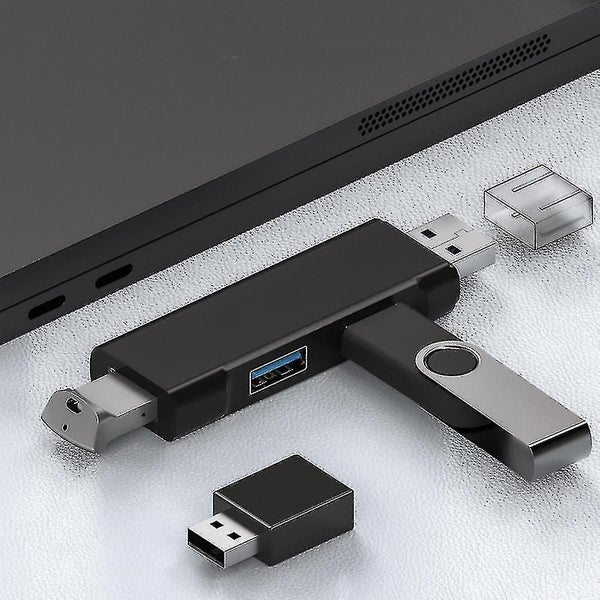 Cordless Usb Hub Extensions Usb Splitter With 3 Ports Flash Driver Reader Carousel 2