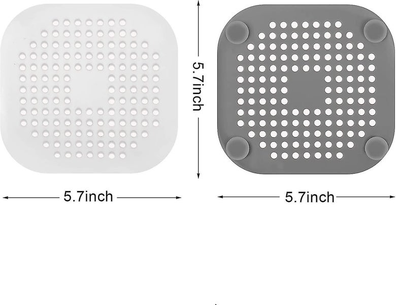 Drain Hair Catcher Shower Drain Cover Strainer.3 Pack 5.7-inch Tpr Drain Hair Ca Carousel 2