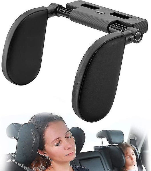 Car Headrest For Children Adults, Pillow Neck Rest Car Seat Adjustable (carbon Carousel 1