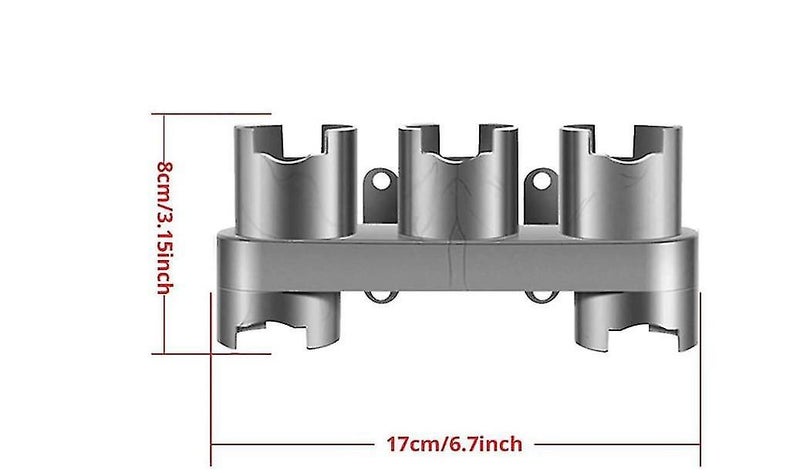 Brush Tool Accessory Holder Attachments Wall Mount Storage Rack Holder Cordless Carousel 2